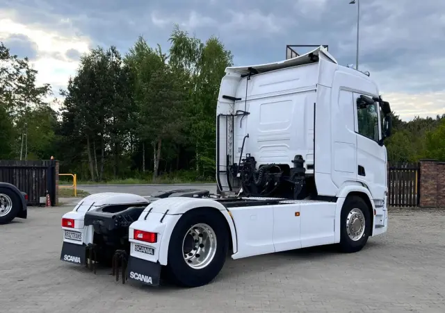 SCANIA R540 full ADR z Niemiec Ledy nawigacja pełna historia kontrakt Scania 