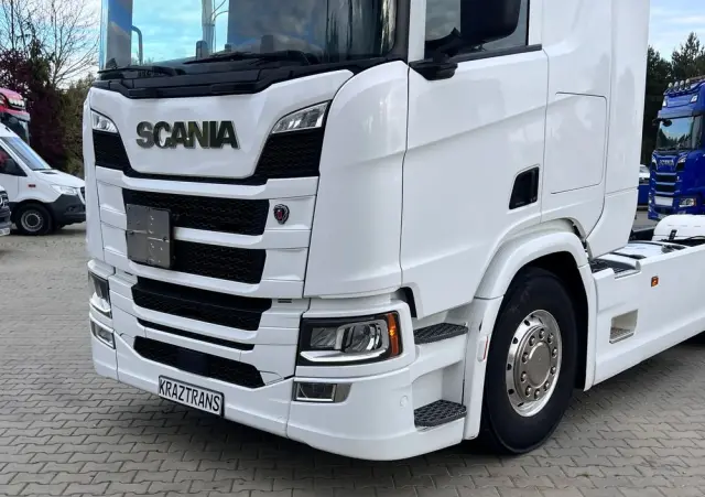 SCANIA R540 full ADR z Niemiec Ledy nawigacja pełna historia kontrakt Scania 