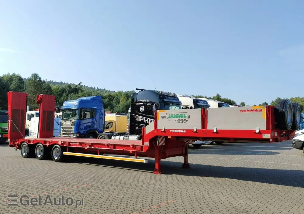 BODEX JANMIL Burtówka Laweta Niskopodłogowa Podczołgówka 3-Osie 