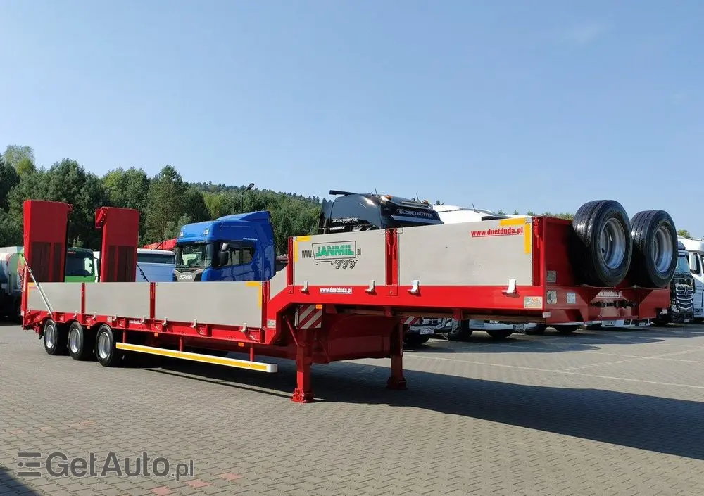 BODEX JANMIL Burtówka Laweta Niskopodłogowa Podczołgówka 3-Osie 