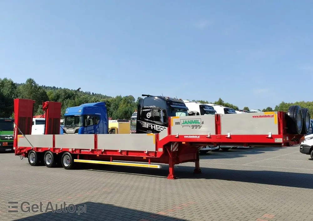 BODEX JANMIL Burtówka Laweta Niskopodłogowa Podczołgówka 3-Osie 