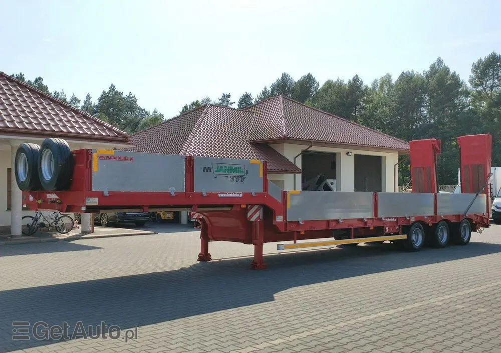 BODEX JANMIL Burtówka Laweta Niskopodłogowa Podczołgówka 3-Osie 