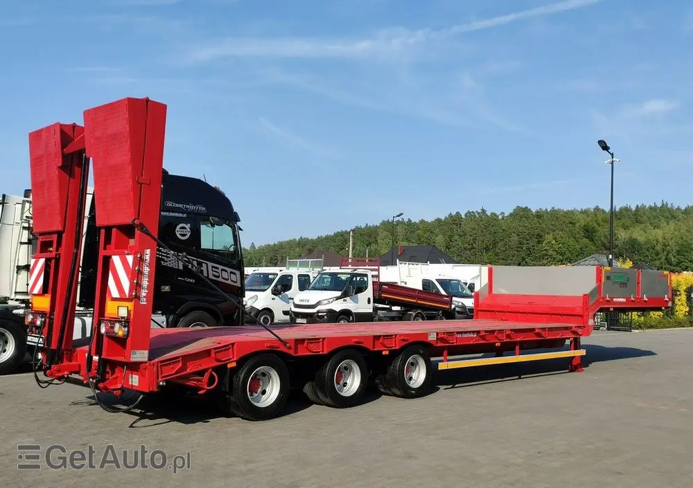 BODEX JANMIL Burtówka Laweta Niskopodłogowa Podczołgówka 3-Osie 