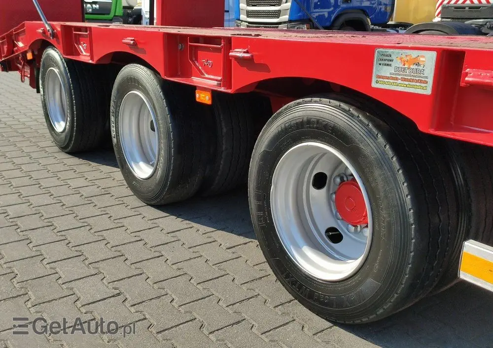 BODEX JANMIL Burtówka Laweta Niskopodłogowa Podczołgówka 3-Osie 