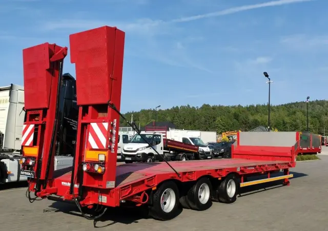 BODEX JANMIL Burtówka Laweta Niskopodłogowa Podczołgówka 3-Osie 