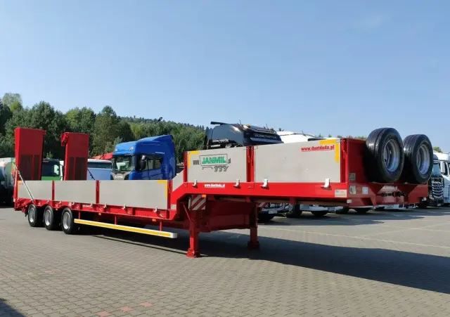 BODEX JANMIL Burtówka Laweta Niskopodłogowa Podczołgówka 3-Osie 