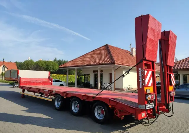 BODEX JANMIL Burtówka Laweta Niskopodłogowa Podczołgówka 3-Osie 