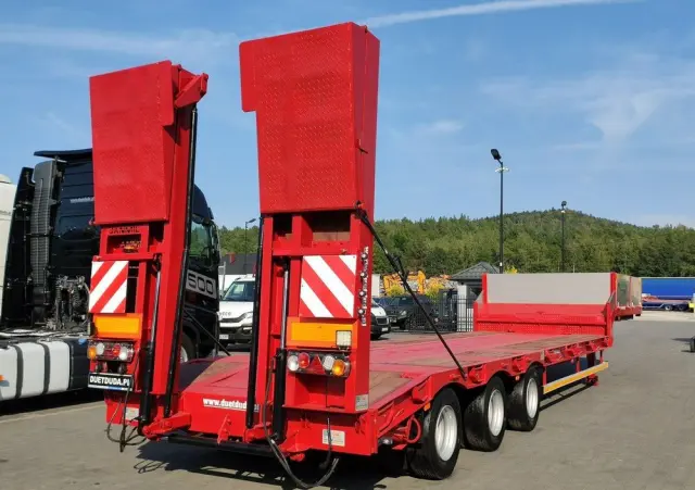 BODEX JANMIL Burtówka Laweta Niskopodłogowa Podczołgówka 3-Osie 