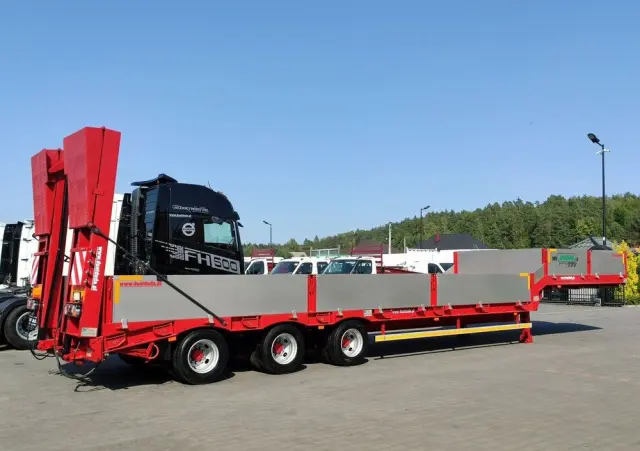 BODEX JANMIL Burtówka Laweta Niskopodłogowa Podczołgówka 3-Osie 