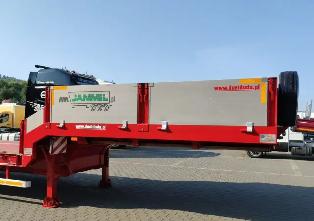 BODEX JANMIL Burtówka Laweta Niskopodłogowa Podczołgówka 3-Osie 