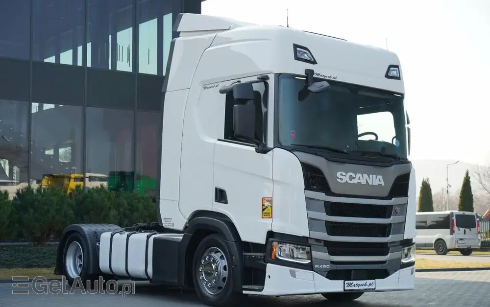 SCANIA R 450 /  MEGA / RETARDER / KLIMATYZACJA POSTOJOWA / LOWDECK / 