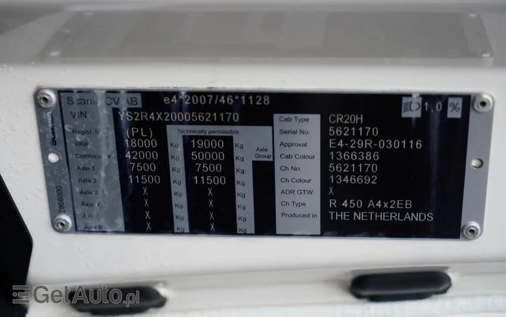 SCANIA R 450 /  MEGA / RETARDER / KLIMATYZACJA POSTOJOWA / LOWDECK / 
