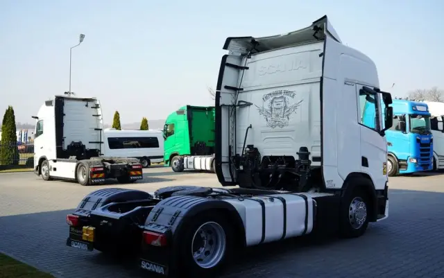 SCANIA R 450 /  MEGA / RETARDER / KLIMATYZACJA POSTOJOWA / LOWDECK / 