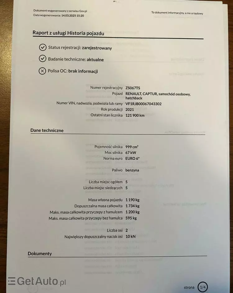 RENAULT Captur TCe 90 ZEN