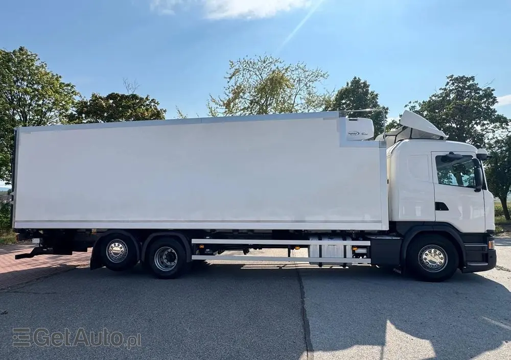 SCANIA Scania G 490 / CHŁODNIA + WINDA / 23 PALETY / EURO6 / OŚ SKRĘTNA / CARRIER 850 / ASO 