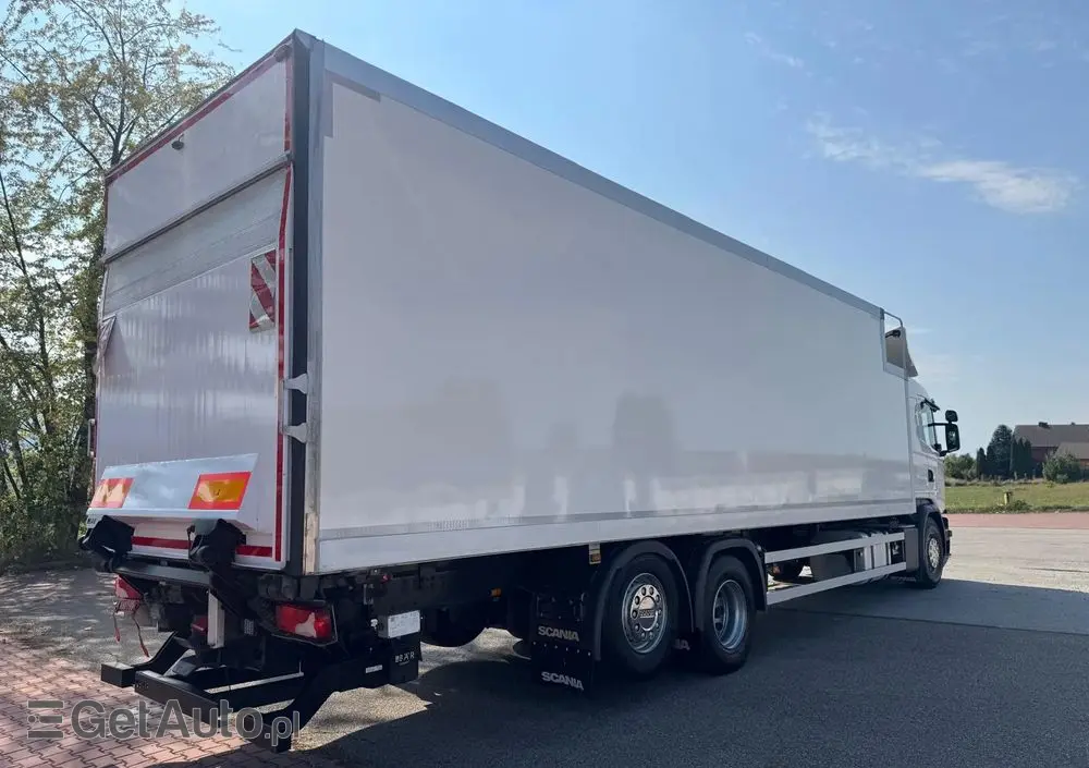 SCANIA Scania G 490 / CHŁODNIA + WINDA / 23 PALETY / EURO6 / OŚ SKRĘTNA / CARRIER 850 / ASO 