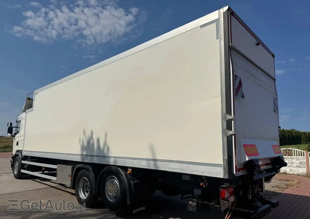 SCANIA Scania G 490 / CHŁODNIA + WINDA / 23 PALETY / EURO6 / OŚ SKRĘTNA / CARRIER 850 / ASO 