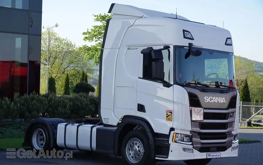 SCANIA R 450 / RETARDER / MEGA / LOWDECK / 