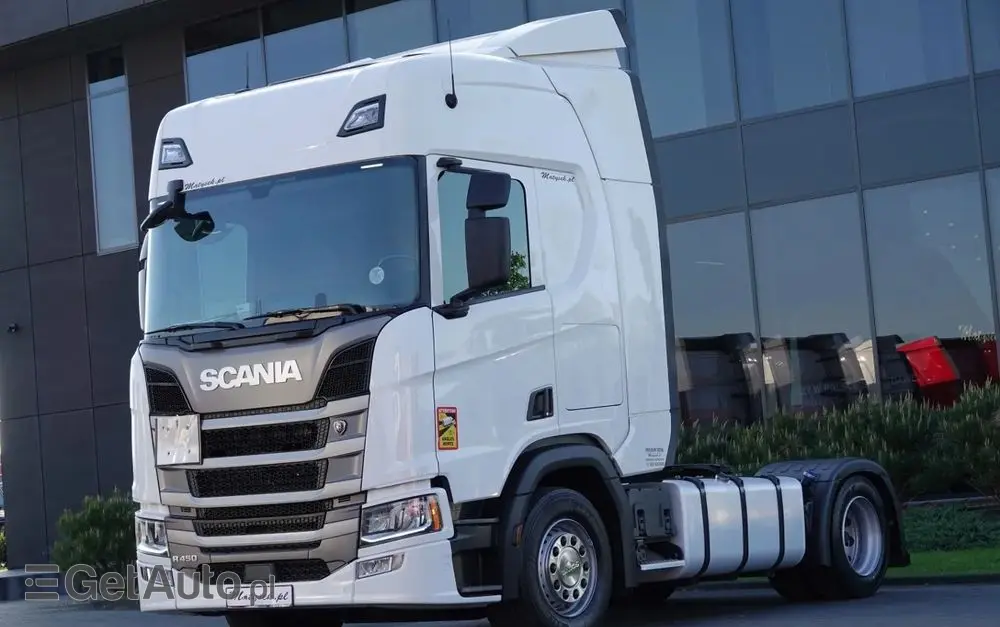 SCANIA R 450 / RETARDER / MEGA / LOWDECK / 
