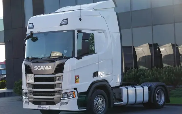 SCANIA R 450 / RETARDER / MEGA / LOWDECK / 