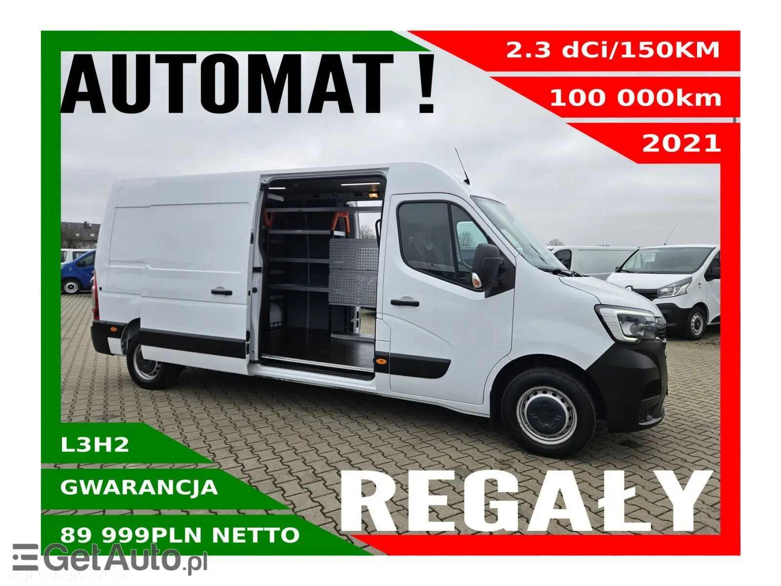 RENAULT Master L3H2 Pack Clim