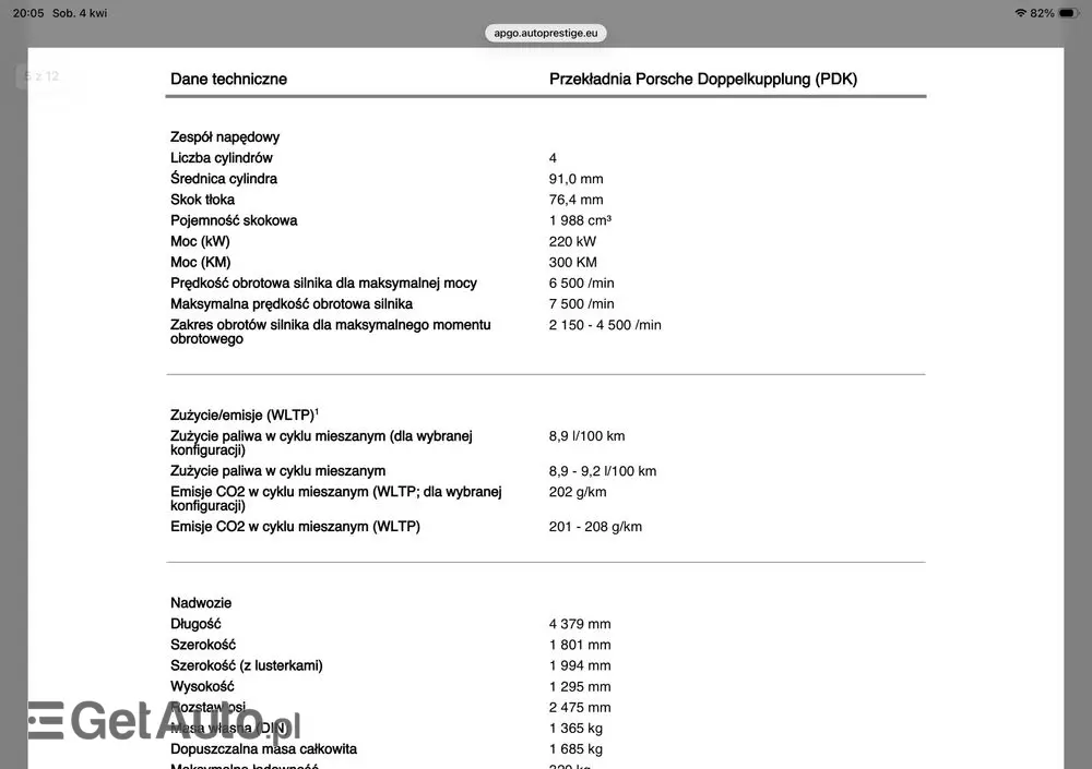 PORSCHE 718 Cayman GPF PDK