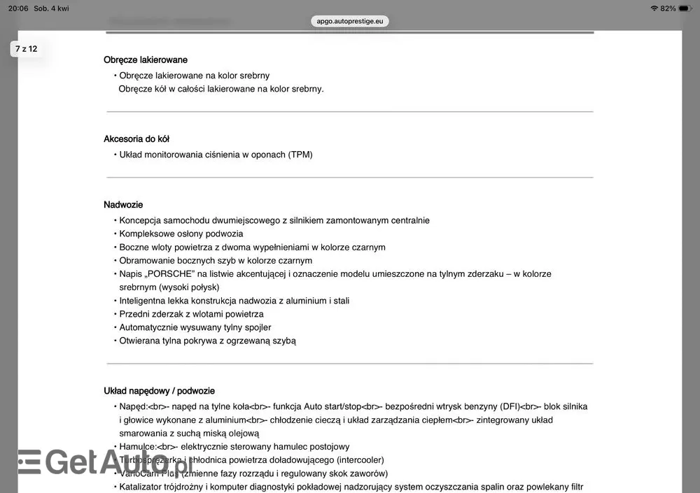 PORSCHE 718 Cayman GPF PDK