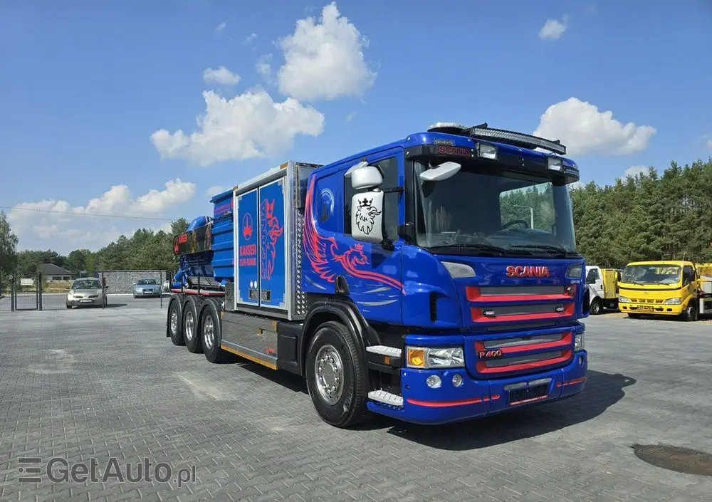 SCANIA EUR-MARK PL8 Ładowarka próżniowa ssąco-nadmuchowa 