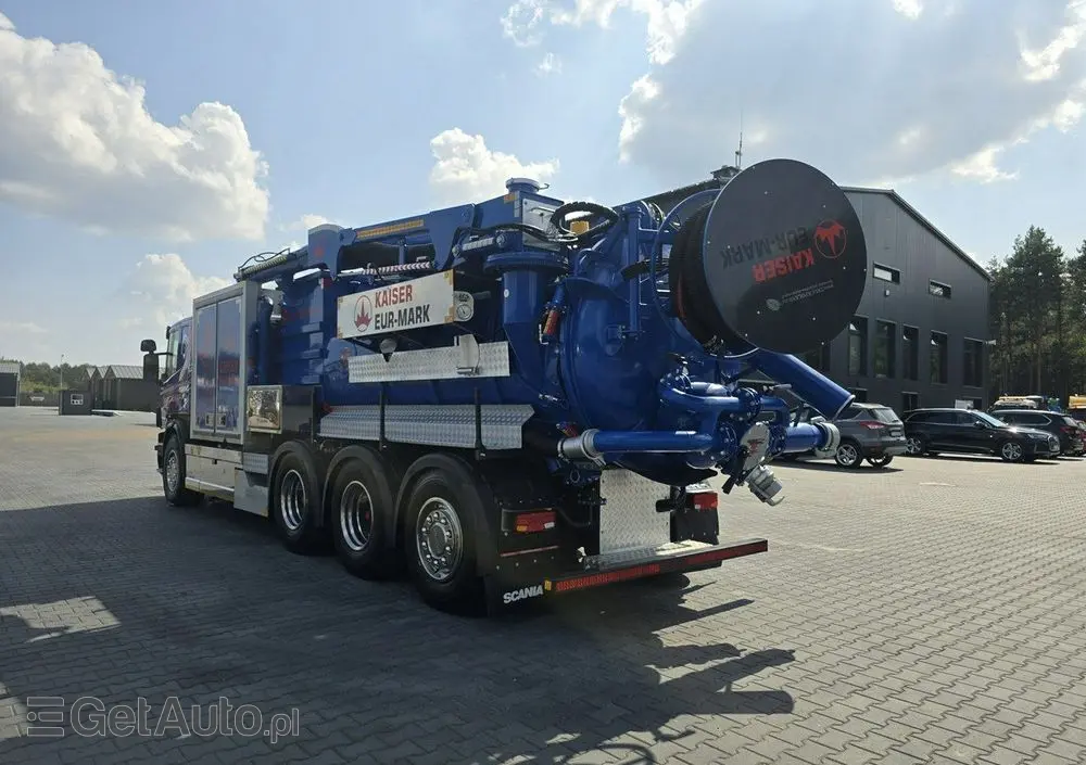 SCANIA EUR-MARK PL8 Ładowarka próżniowa ssąco-nadmuchowa 
