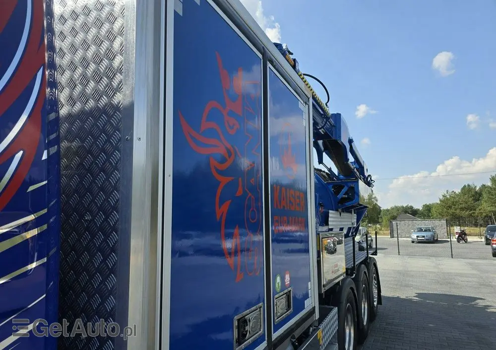 SCANIA EUR-MARK PL8 Ładowarka próżniowa ssąco-nadmuchowa 