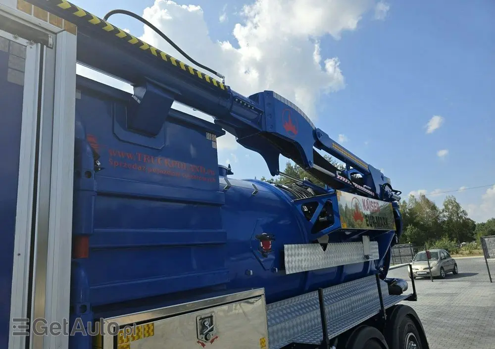 SCANIA EUR-MARK PL8 Ładowarka próżniowa ssąco-nadmuchowa 