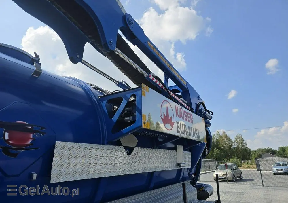 SCANIA EUR-MARK PL8 Ładowarka próżniowa ssąco-nadmuchowa 