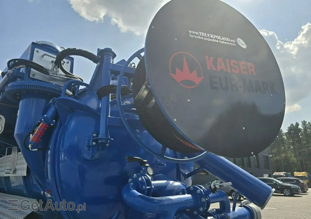 SCANIA EUR-MARK PL8 Ładowarka próżniowa ssąco-nadmuchowa 