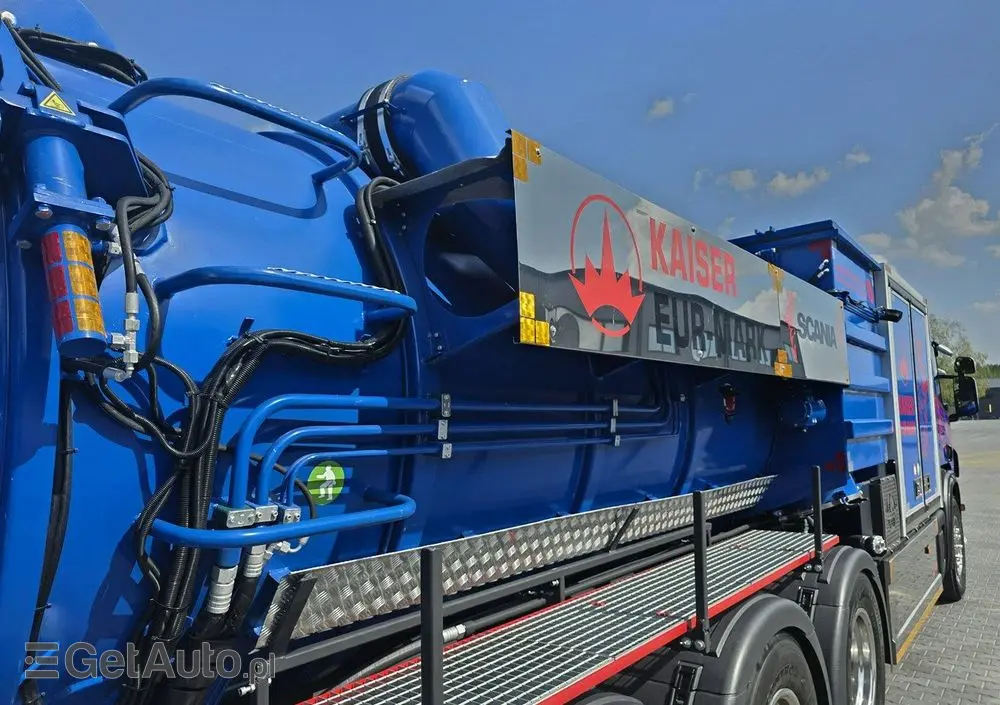 SCANIA EUR-MARK PL8 Ładowarka próżniowa ssąco-nadmuchowa 