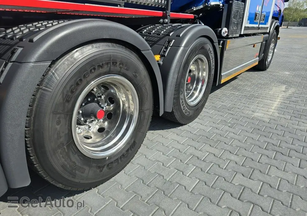 SCANIA EUR-MARK PL8 Ładowarka próżniowa ssąco-nadmuchowa 