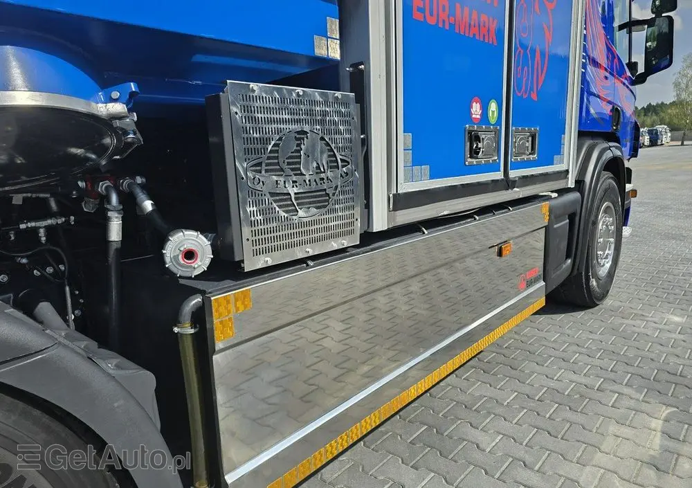 SCANIA EUR-MARK PL8 Ładowarka próżniowa ssąco-nadmuchowa 