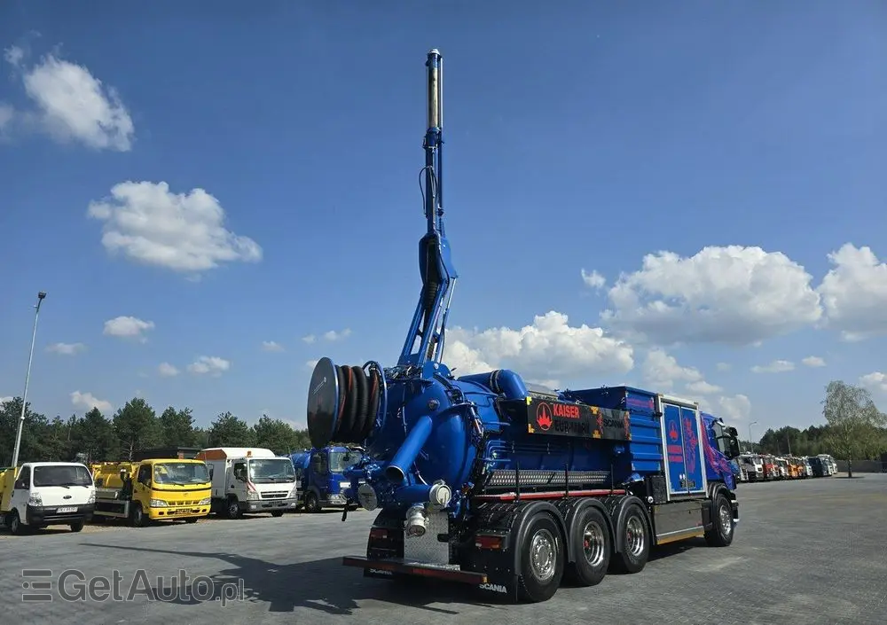 SCANIA EUR-MARK PL8 Ładowarka próżniowa ssąco-nadmuchowa 