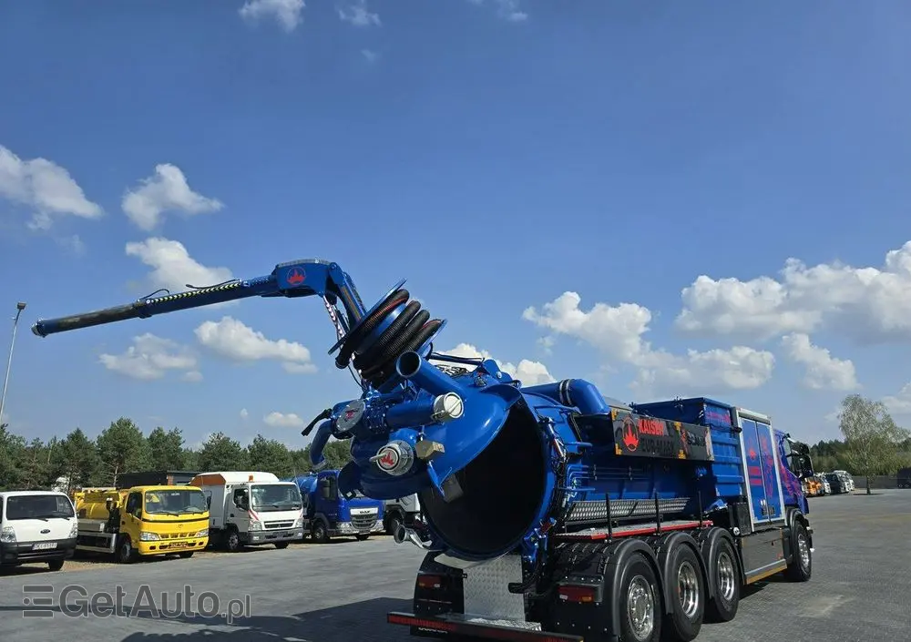 SCANIA EUR-MARK PL8 Ładowarka próżniowa ssąco-nadmuchowa 