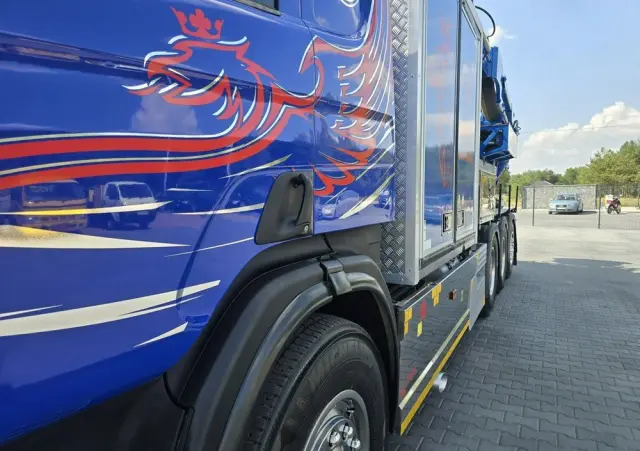 SCANIA EUR-MARK PL8 Ładowarka próżniowa ssąco-nadmuchowa 