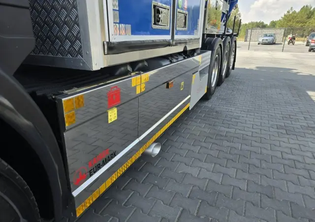 SCANIA EUR-MARK PL8 Ładowarka próżniowa ssąco-nadmuchowa 