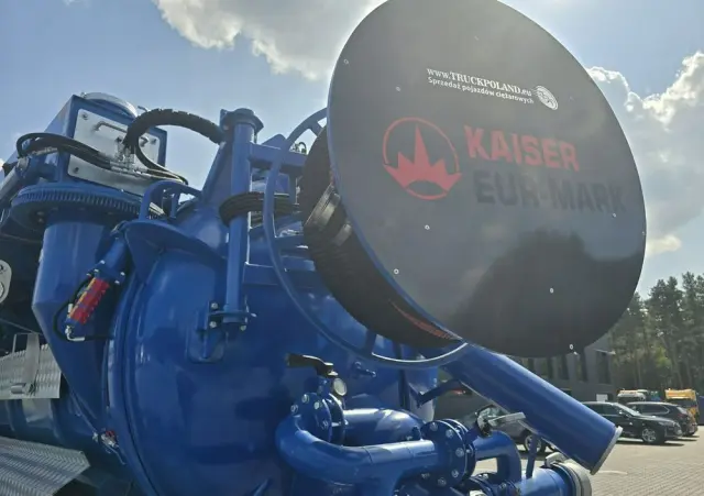 SCANIA EUR-MARK PL8 Ładowarka próżniowa ssąco-nadmuchowa 