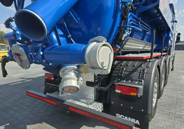SCANIA EUR-MARK PL8 Ładowarka próżniowa ssąco-nadmuchowa 