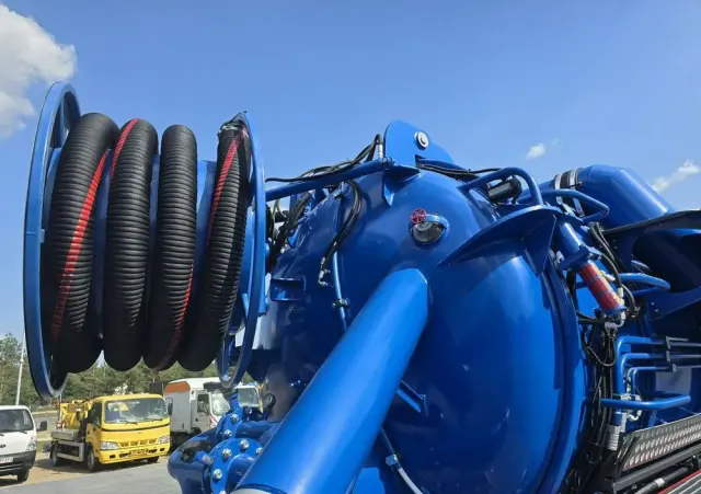 SCANIA EUR-MARK PL8 Ładowarka próżniowa ssąco-nadmuchowa 