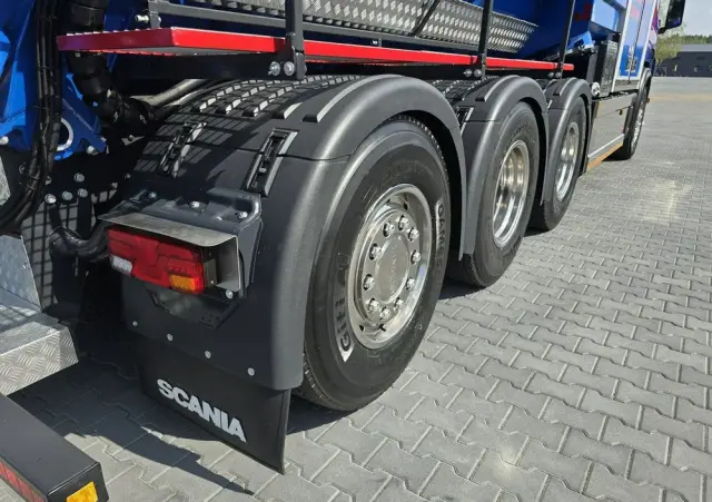 SCANIA EUR-MARK PL8 Ładowarka próżniowa ssąco-nadmuchowa 