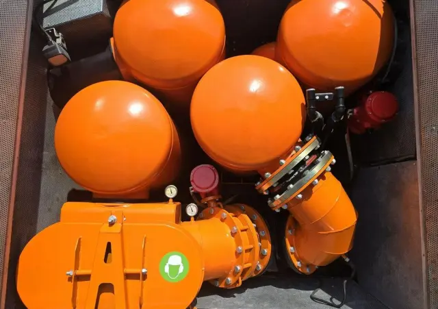 SCANIA EUR-MARK PL8 Ładowarka próżniowa ssąco-nadmuchowa 