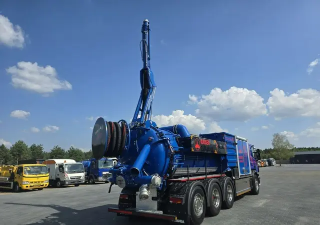SCANIA EUR-MARK PL8 Ładowarka próżniowa ssąco-nadmuchowa 