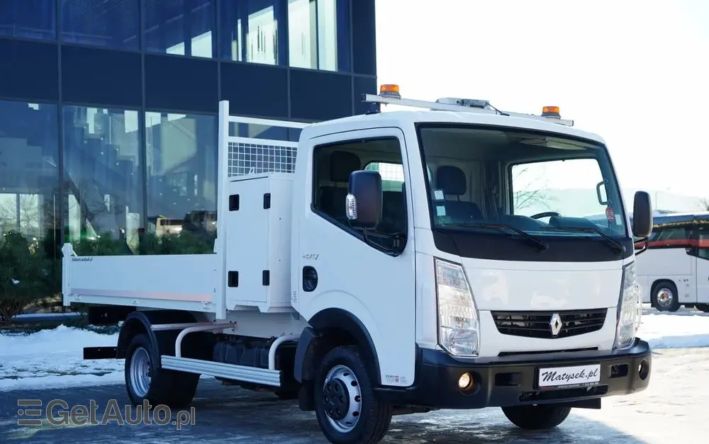 RENAULT MAXITY 140 / ZABUDOWA BURTOWA / BLIŹNIAK / MANUAL / 3 MIEJSCA / 