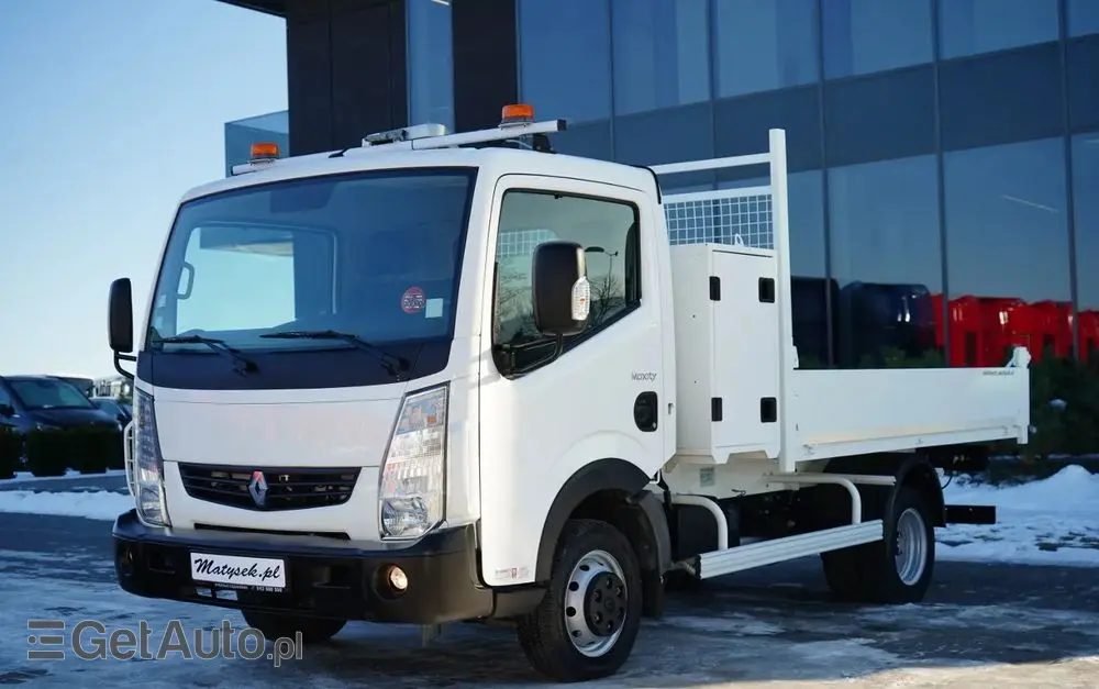 RENAULT MAXITY 140 / ZABUDOWA BURTOWA / BLIŹNIAK / MANUAL / 3 MIEJSCA / 