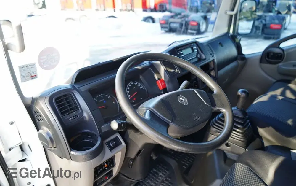 RENAULT MAXITY 140 / ZABUDOWA BURTOWA / BLIŹNIAK / MANUAL / 3 MIEJSCA / 