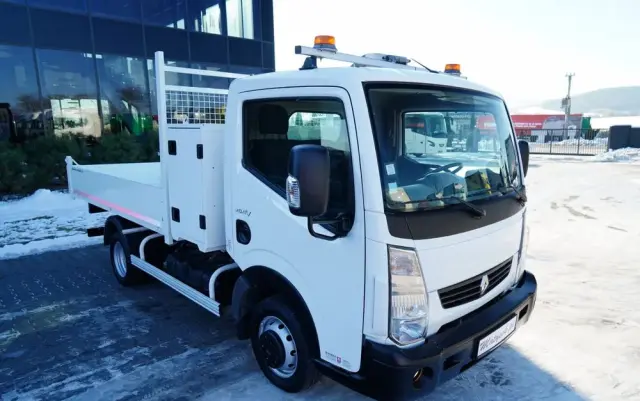 RENAULT MAXITY 140 / ZABUDOWA BURTOWA / BLIŹNIAK / MANUAL / 3 MIEJSCA / 